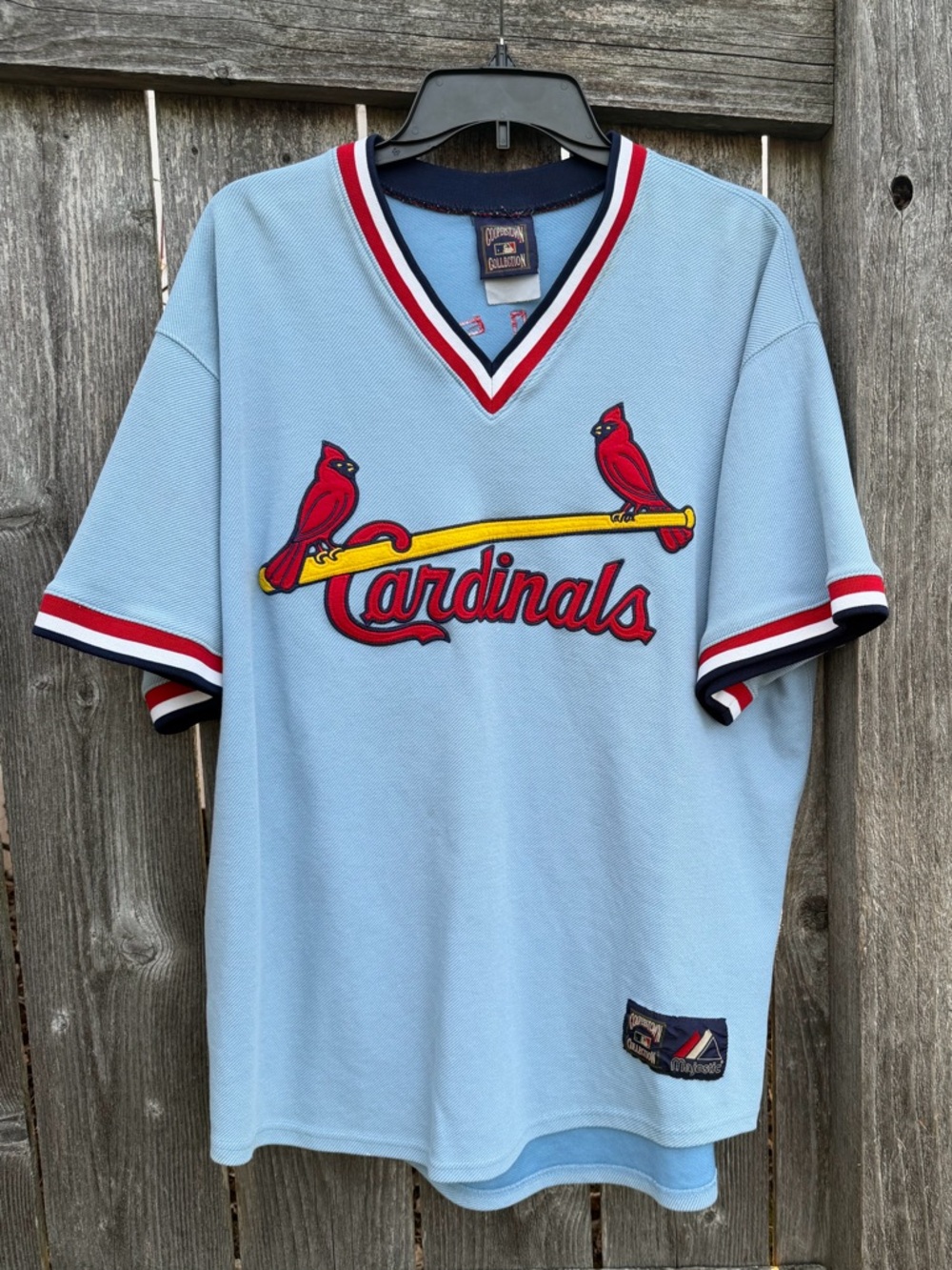 Vintage Majestic Cooperstown St Louis Cardinals Ozzie Smith Jersey